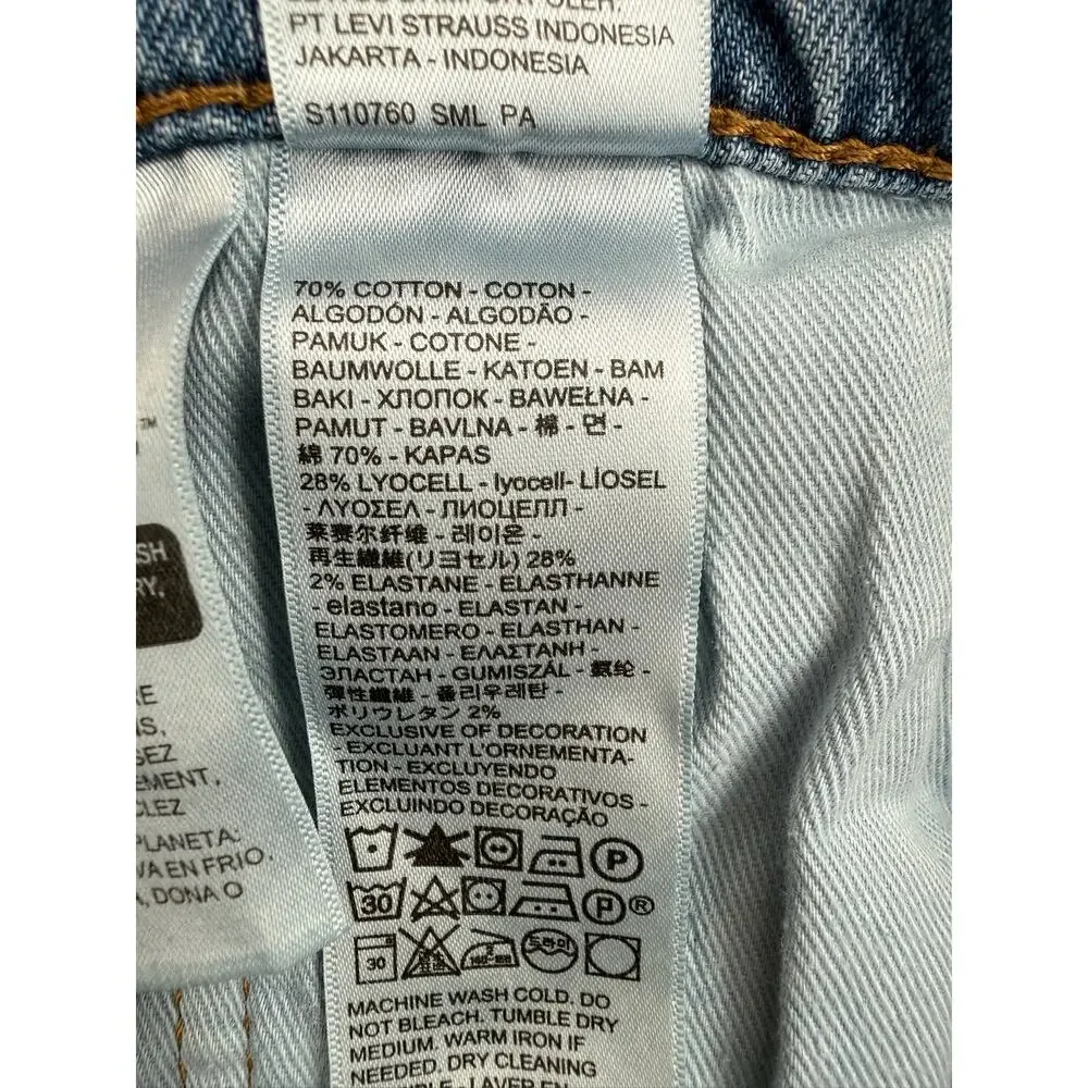 Levi's‎ Premium 541 Athletic Fit Tapered Leg Jeans Mens 36x30 Blue Medium Wash